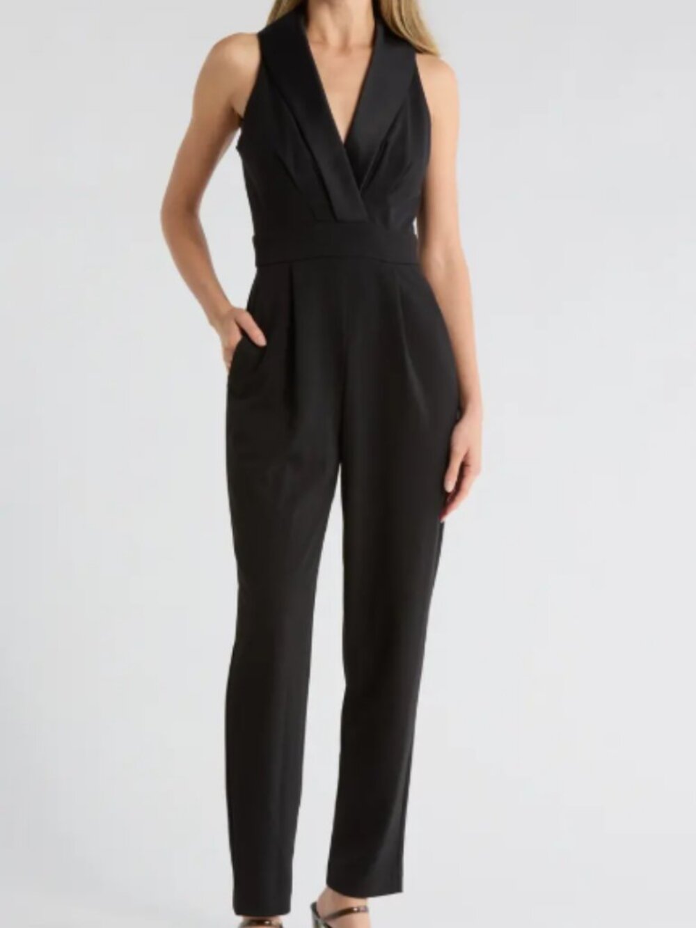 Eliza J Straight Leg Jumpsuit